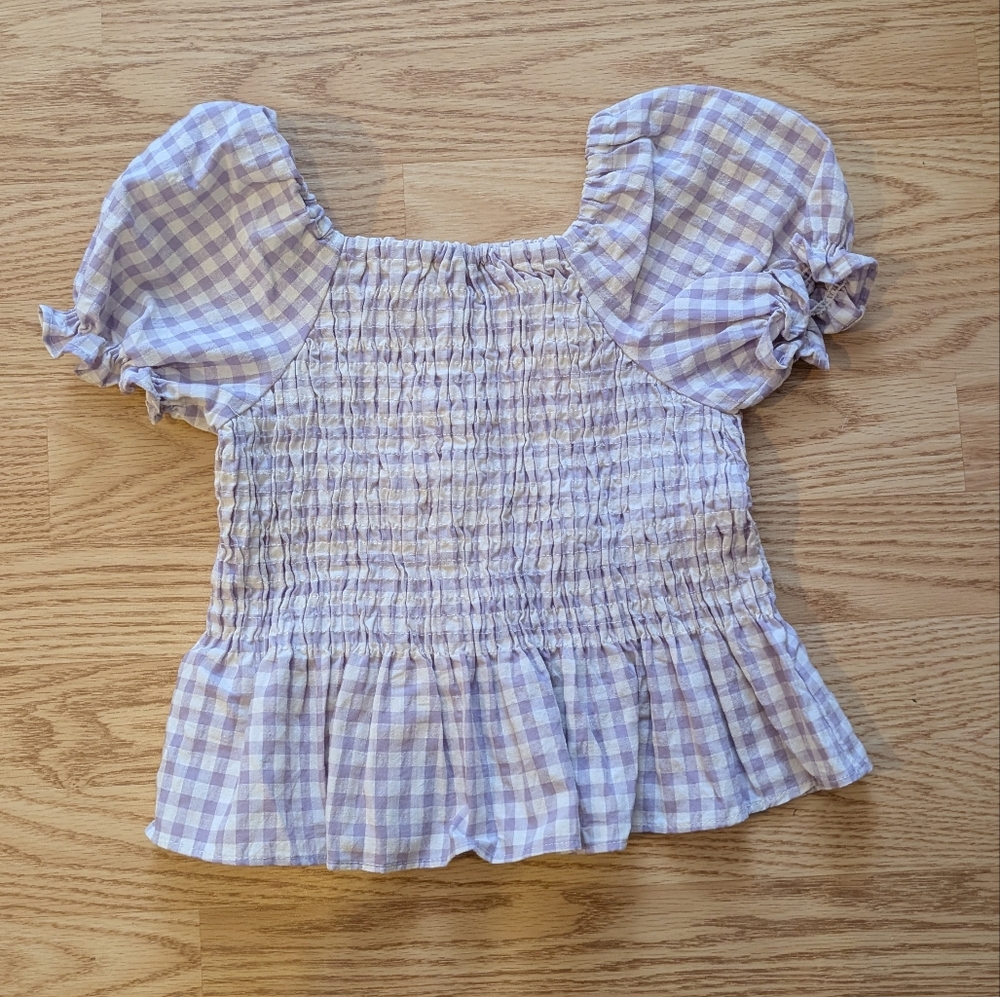 Light Purple Zara Top